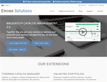 Tablet Screenshot of emvee-solutions.com